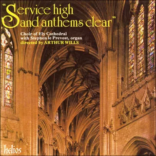 "Service high and anthems clear"