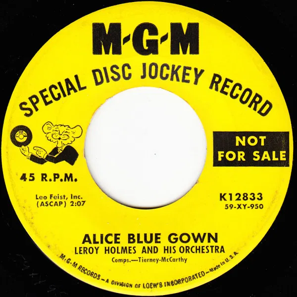 Alice Blue Gown / Theme From "A Summer Place"