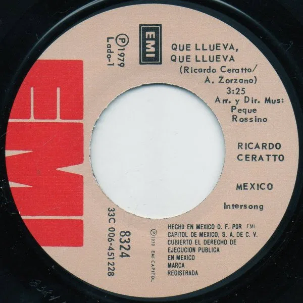 Que Llueva, Que Llueva