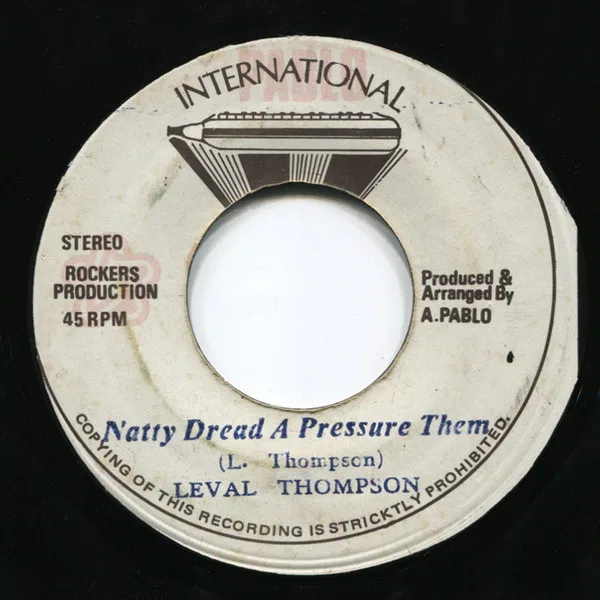 Natty Dread A Pressure Them