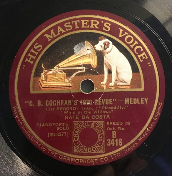 C. B. Cochran's 1930 Revue - Medley
