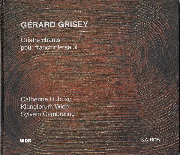 Quatre Chants Pour Franchir Le Seuil