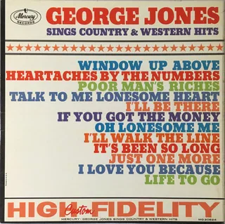 George Jones Sings Country & Western Hits