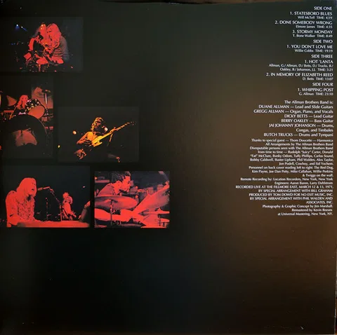 The Allman Brothers Band At Fillmore East - Foto 3 de 9