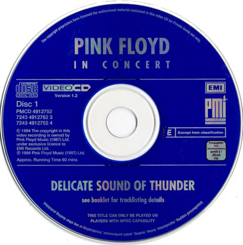 In Concert - Delicate Sound Of Thunder - Foto 3 de 11