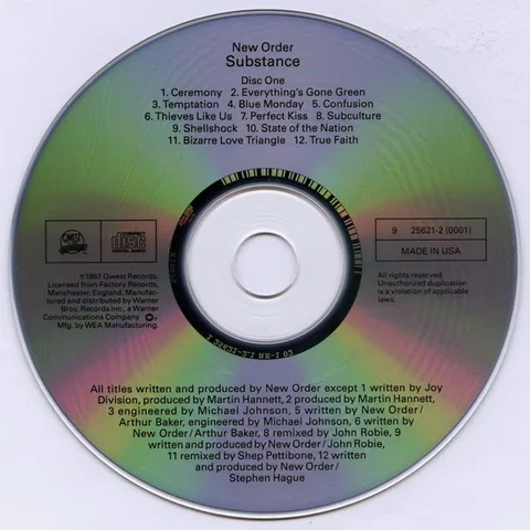 Substance 1987 - Foto 3 de 4