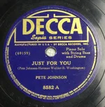 Just For You / Pete's Mixture - Foto 1 de 2