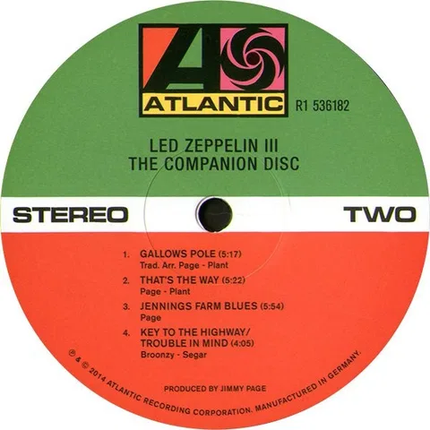 Led Zeppelin III - Companion Audio - Foto 3 de 3