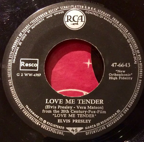 Love Me Tender / Anyway You Want Me