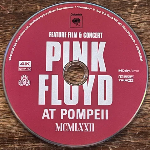 Pink Floyd At Pompeii MCMLXXII - Foto 3 de 5