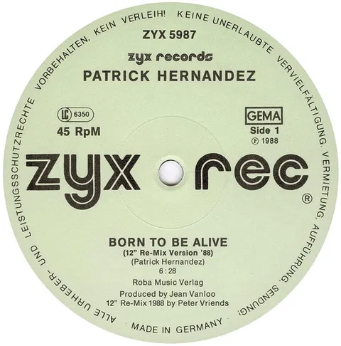 Born To Be Alive (Remix '88) - Foto 3 de 4