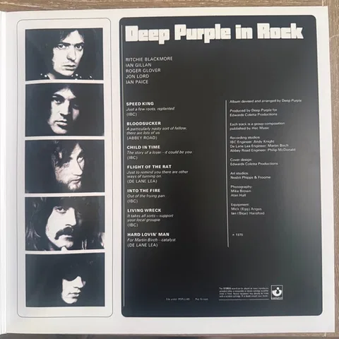 Deep Purple In Rock - Foto 3 de 9