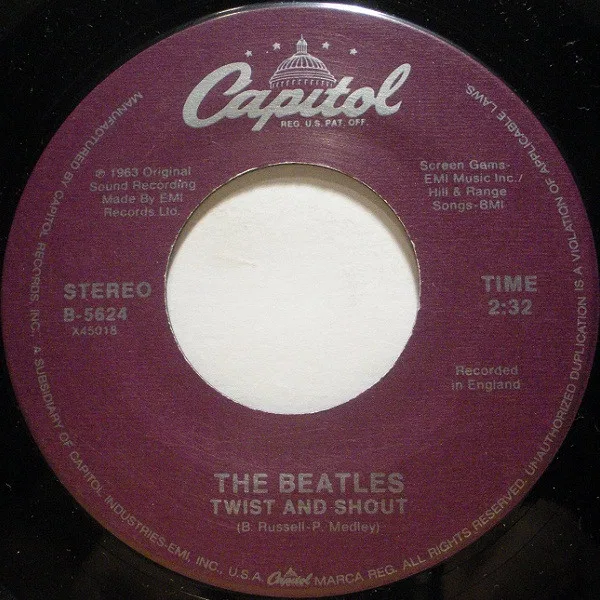 Twist And Shout / There's A Place