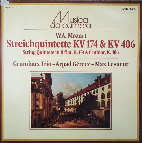 String Quintets In B Flat,K.174 & C Minor,K.406