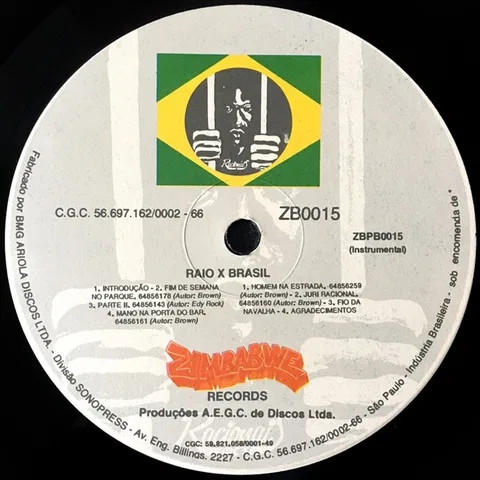 Raio X Brasil (Instrumental) - Foto 3 de 8