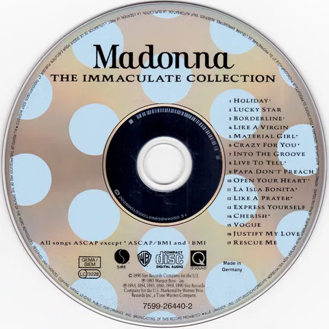 The Immaculate Collection - Foto 3 de 5