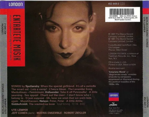 Berlin Cabaret Songs (Sung In English) - Foto 3 de 12