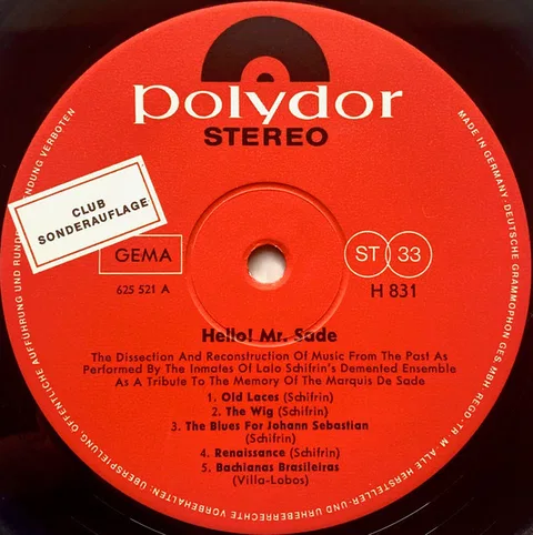 Hello, Mr. Sade - Foto 3 de 4