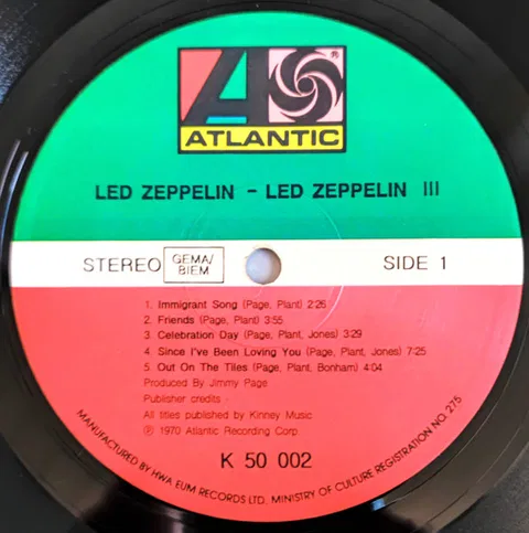 Led Zeppelin III - Foto 3 de 8