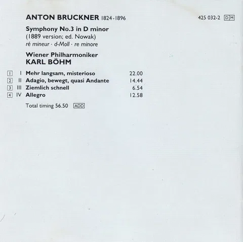 Symphony No.3 In D Minor - Foto 2 de 3