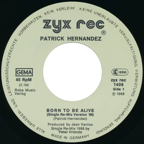 Born To Be Alive (Remix '88) - Foto 3 de 4