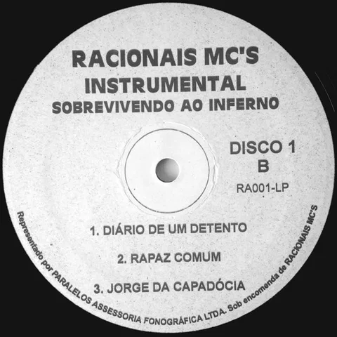 Sobrevivendo Ao Inferno - Instrumental - Foto 2 de 4