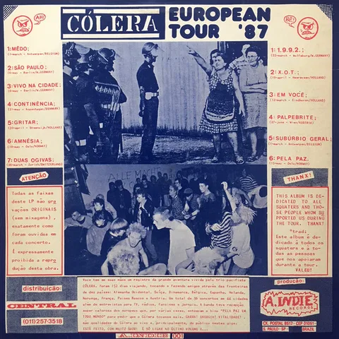 European Tour '87 - Foto 2 de 20