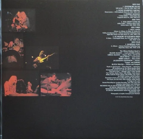 The Allman Brothers Band At Fillmore East - Foto 3 de 10