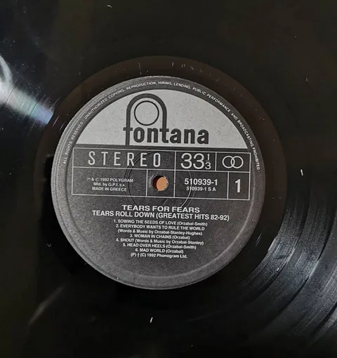 Tears Roll Down (Greatest Hits 82-92) - Foto 3 de 5
