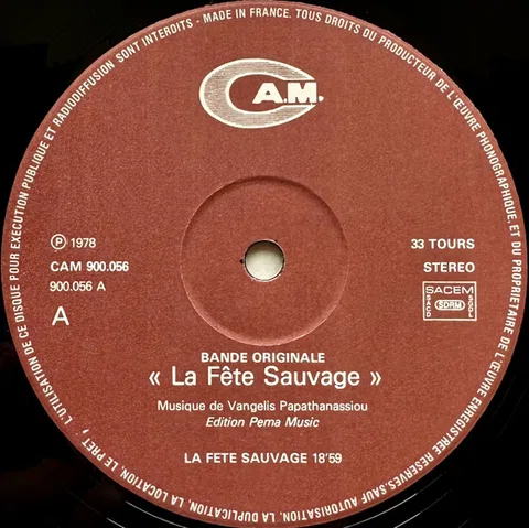 La Fête Sauvage (Bande Originale) - Foto 3 de 4