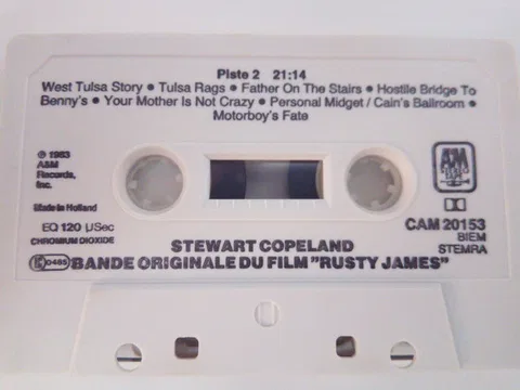 Bande Originale Du Film  "Rusty James" - Foto 3 de 4