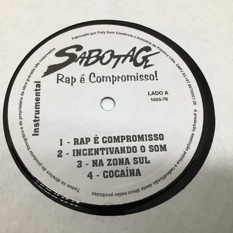 Rap É Compromisso (Instrumental) - Foto 2 de 4