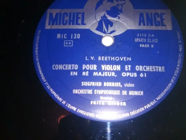 Concerto Pour Violon En Ré Majeur, Opus 61