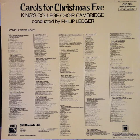 Carols For Christmas Eve - Foto 2 de 4