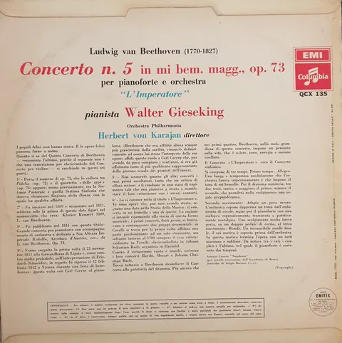 Concerto N. 5 In Mi Bemolle Maggiore Op. 73 Per Pianoforte E Orchestra "L'Imperatore" - Foto 3 de 5
