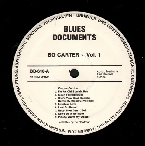 The Best Of Bo Carter Vol.1 1928-1940 - Foto 3 de 4