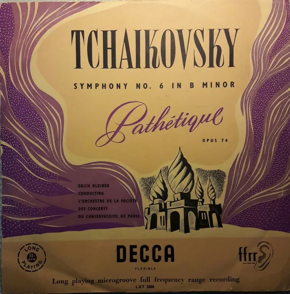 Symphony No. 6 In B Minor Op 74 "Pathetique"
