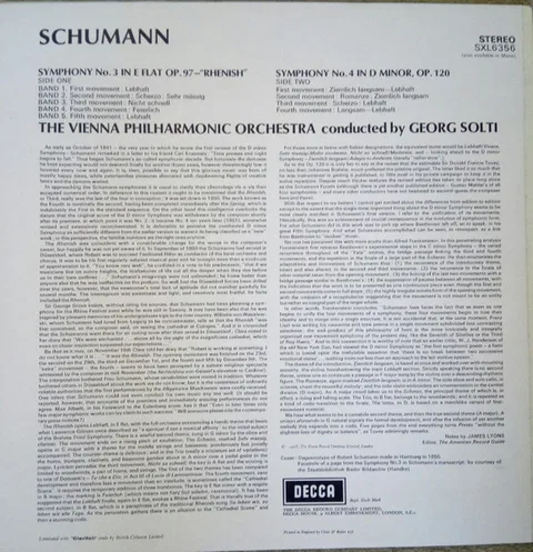 Symphony No.3, Op.97 "Rhenish" / Symphony No.4, Op.120 - Foto 2 de 4