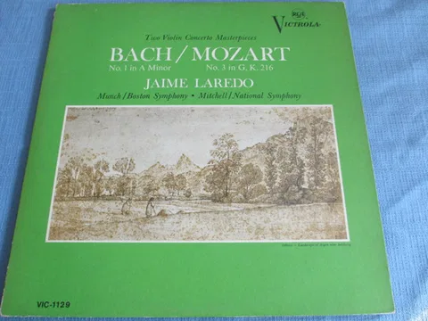 Bach Violin Concerto No.1 In A Minor / Mozart Violin Concerto No.3 In G