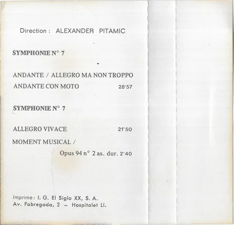 Symphonie N° 7 - Foto 2 de 4