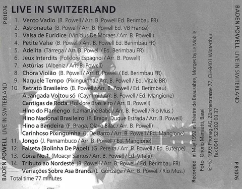 Live In Switzerland - Foto 2 de 7