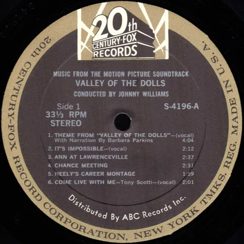 Valley Of The Dolls (Music From The Motion Picture Soundtrack) - Foto 3 de 4