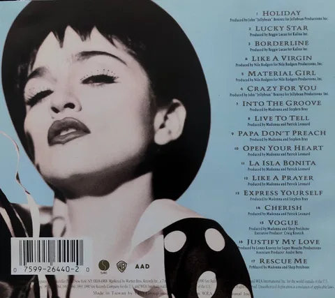 The Immaculate Collection = 超級精選輯 - Foto 2 de 6