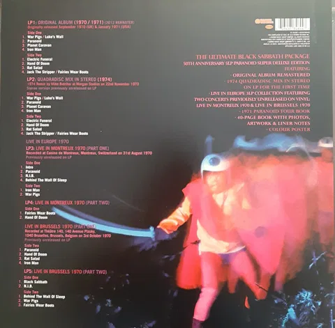 Paranoid (super deluxe) - Foto 2 de 33