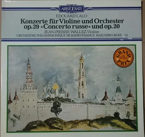 Konzerte Für Violine Und Orchester Op. 29 "Concerto Russe" Und Op. 20