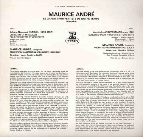 Deux Concertos Pour Trompette - Foto 2 de 4