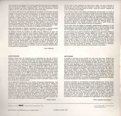 Deux Concertos Pour Trompette - Foto 3 de 4