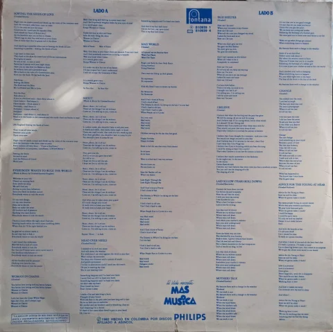 Tears Roll Down (Greatest Hits 82-92) - Foto 2 de 4