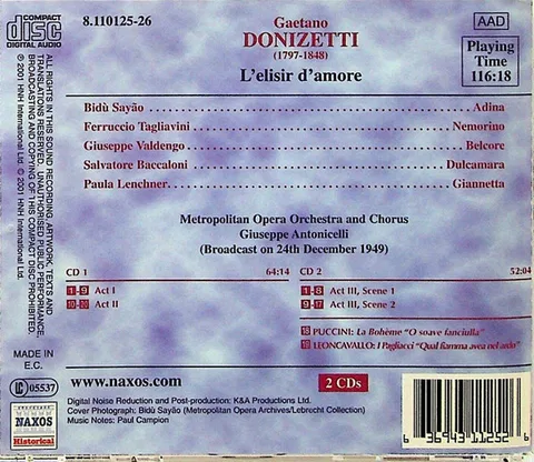 L’Elisir D’Amore - Foto 2 de 3
