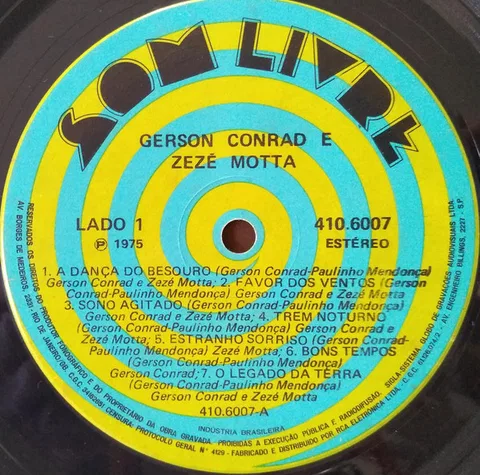 Gerson Conrad E Zezé Motta - Foto 3 de 6